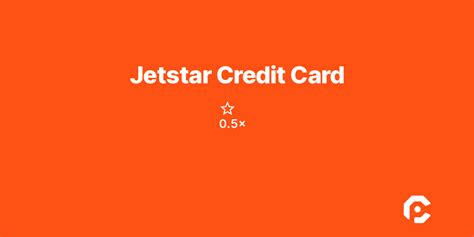 jetstar credit card